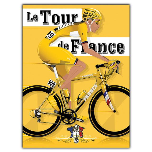 Solid Wood Frame Biker Race Nordic Fashion Art Poster Picture Color Canvas Painting Print Art Wall Decortion Mural Modern Home Room Decor Gift