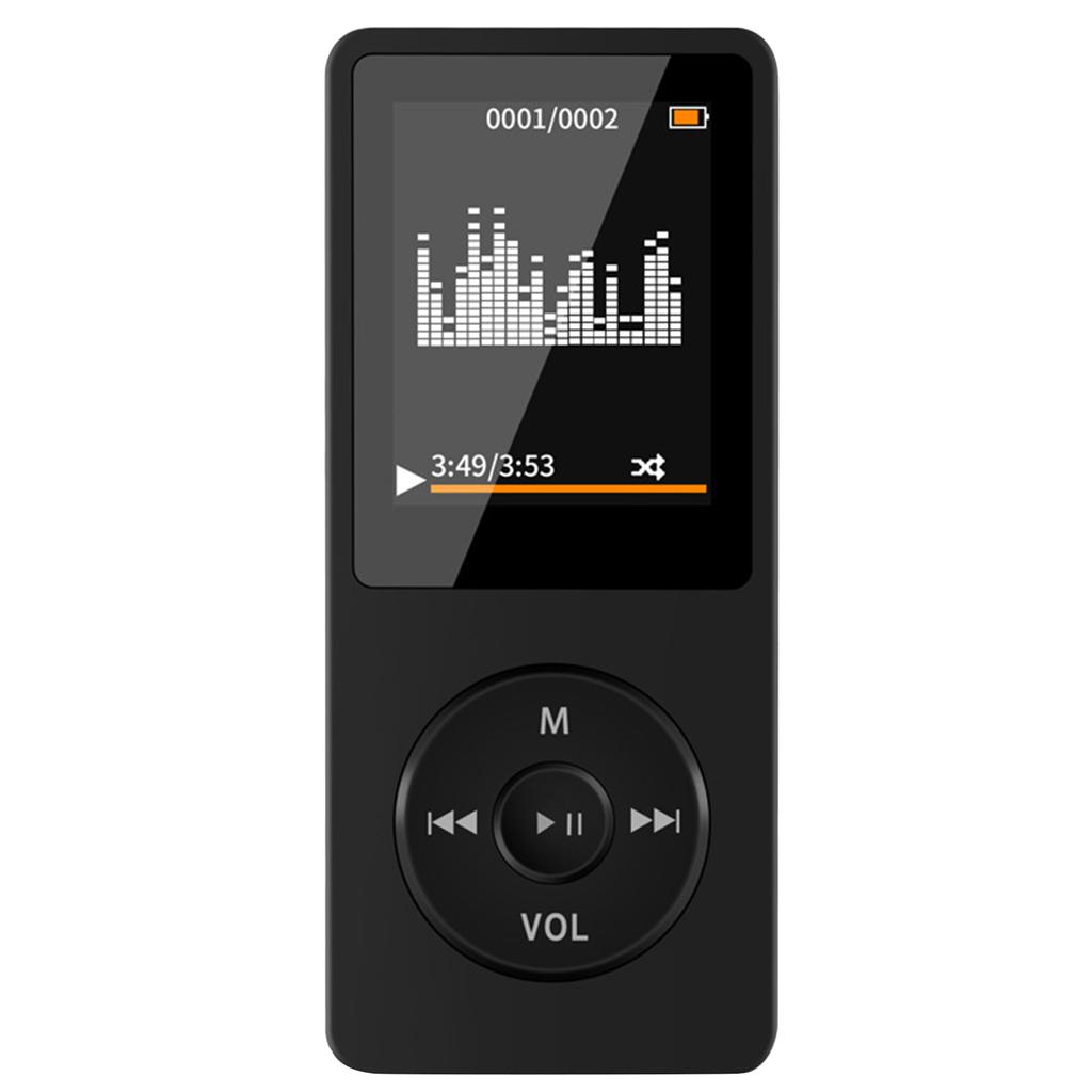 MP4-плеер Многофункциональный Стильный Компактный Стереозвук Bluetooth Музыкальный плеер для Бега Ходьбы Учебы Встреч