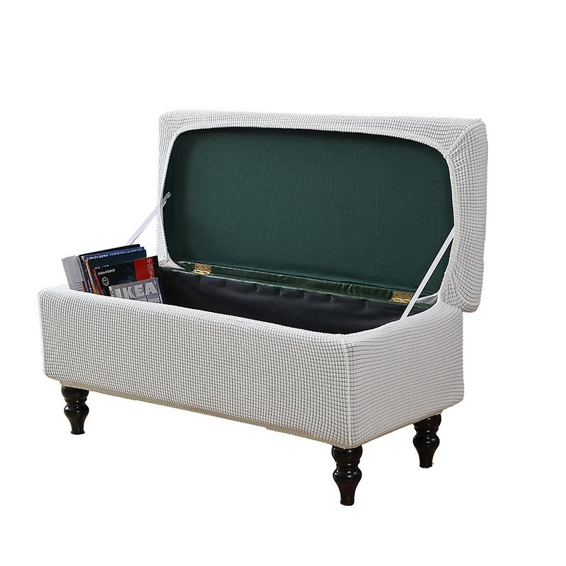 Эластичный шейкер, бархатный чехол на табурет для хранения, чехол для подставки для ног, чехол для дивана, чехол для подставки для ног с прорезями для стула