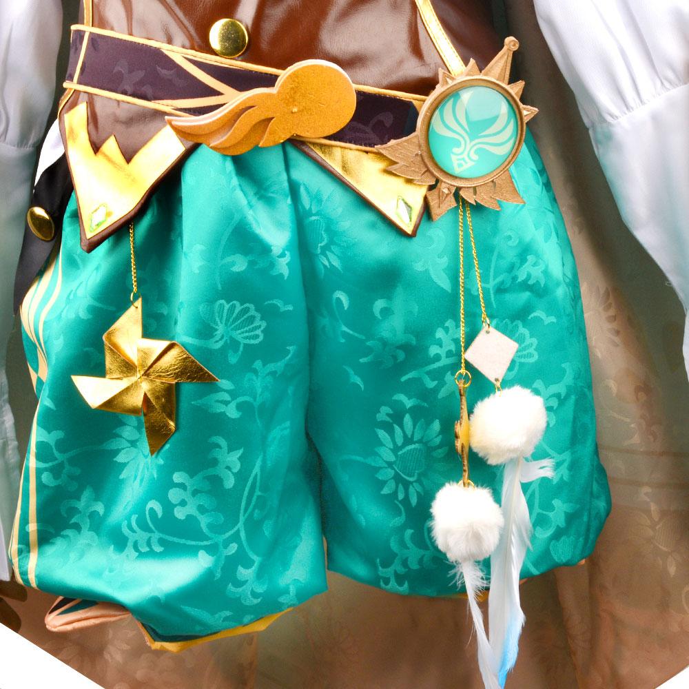 Новый Venti Косплей Windy Wenty, полный комплект, игровой костюм, униформа, костюм для девочек, S-XL, Венди