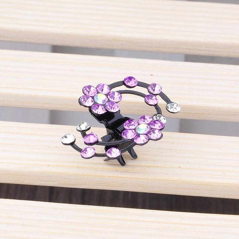 1 предмет (6Pcs) Свадебные заколки для волос с цветочным узором, украшения для волос, заколки-снежинки, мини-цветы