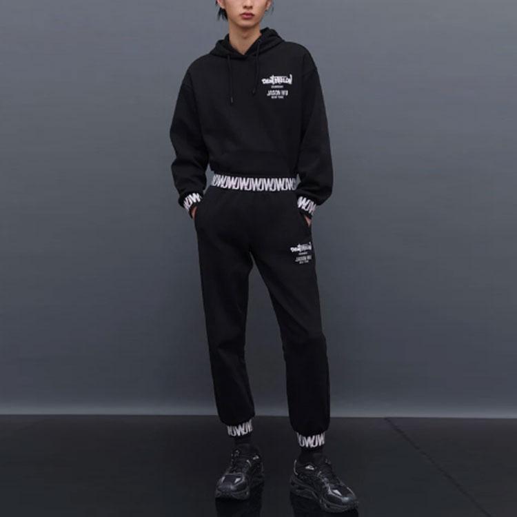 Li Ning x JASON WU, Худи CF Унисекс Черный AWDRH10-1