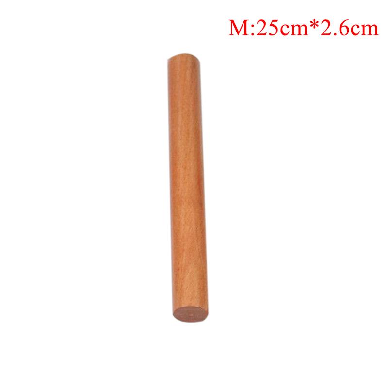 Attractive And Durable Kitchen Wooden Rolling Pin Fondant Cake Decoration Dough Roller Baking Tools