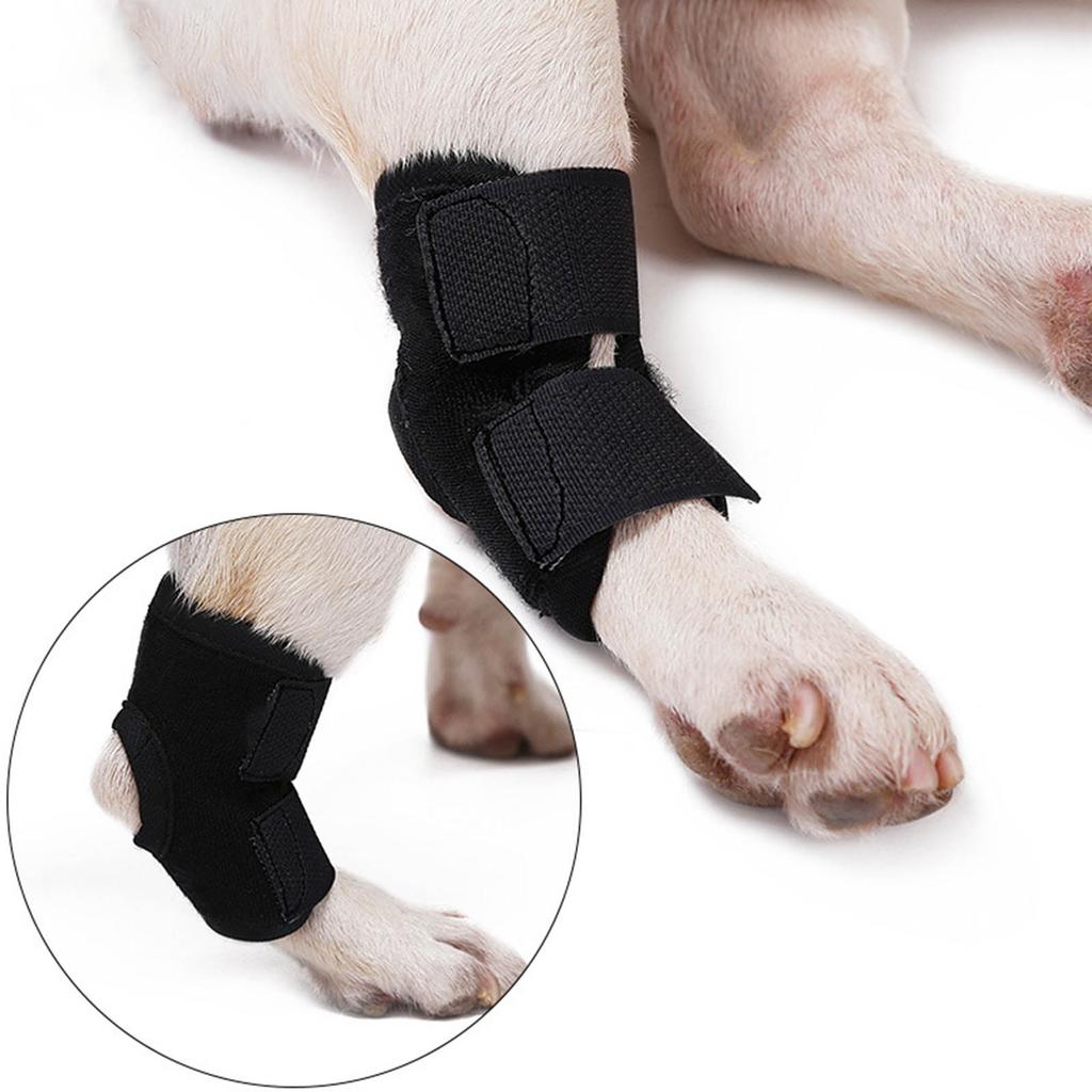 Dog Elbow Brace Wrap for Injured Limb Promotes Comfort Leg Support Wrap Pet Leg Wrap Joint Protector Dog Sleeves