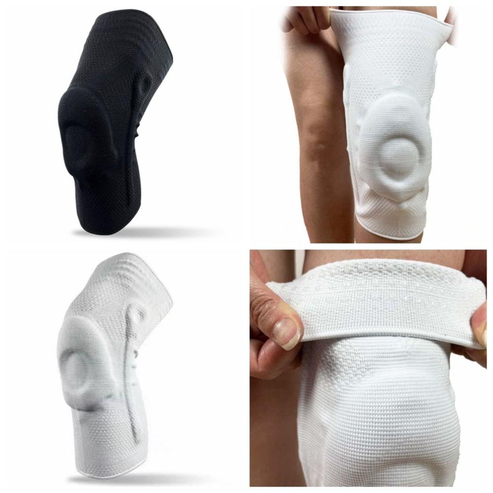Side Stabilizers Knee Sleeve Silicone Spring Knee Pads Climbing Cylcing Knee Brace Men Women