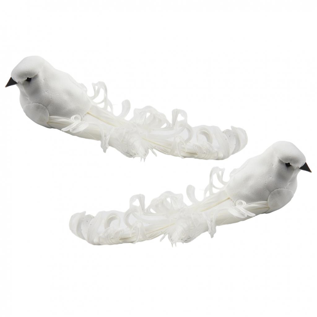 4PCS Artificial Bird Christenings Cute For Wedding