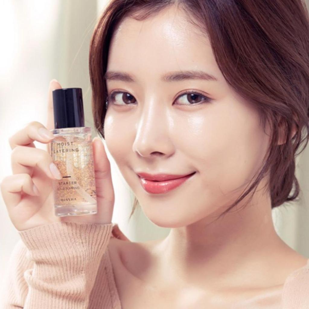 MISSHA Увлажняющая база под макияж 30 мл, Золотой топпинг