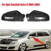 Для Opel Vauxhall Astra H 2004-2009 Автомобильное Запасное Зеркало Заднего Вида Боковое Зеркало Крышка Колпачок Крыла Внешняя Накладка Корпуса Двери Углеродное Волокно