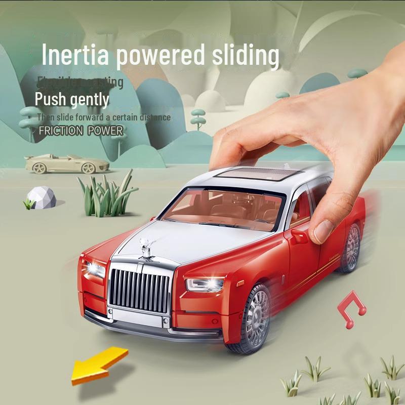 Игрушечная машинка Rolls-Royce Infirmed для детей со звуком, светом и открывающимися дверями