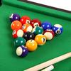 16 Pcs Mini Billiard Balls Set 32MM/38MM Resin Children Pool Balls Set Pool Table Accessories for Game Rooms Bars