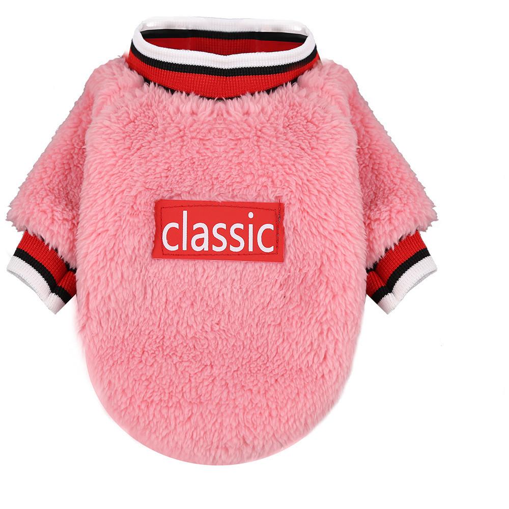 Классическая теплая одежда для собак, куртка для щенков, пальто, одежда для кошек, свитер, зимняя мода, мягкая одежда для маленьких собак, чихуахуа, мопса, йорка