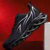 Men Flame Printed Sneakers  New Flying Weave Sports Running Shoes Outdoor Athletic Footwear  Deportivas