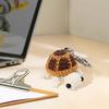 Keychain Pendant Crochet Turtle Shape Charm Hanging Ornament Wallet Backpack Car Keys Accessory