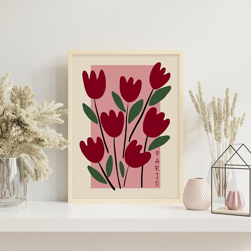 Матисс Плакат Коралловый Лист Пикассо Танцоры Линия Лица Холст Картина Цветочный Рынок Уильям Моррис Настенная Картина Декор Комнаты