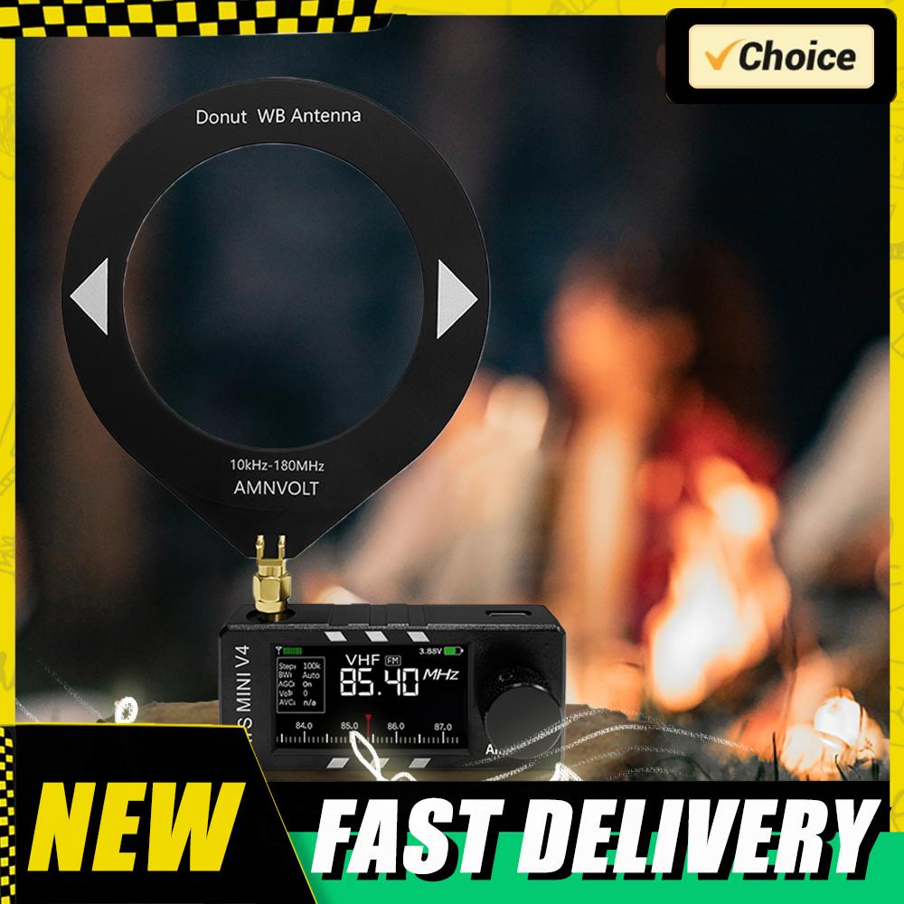 AMNVOLT V4 ATS MINI SI4732 Радио Все Диапазоны DSP Радиоприемник FM AM SSB LSB USB Портативный AM FM Радиоприемник с Усилителем для Наушников