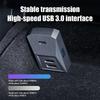 Для Tesla Model Y Запуск 2025 USB-хаб в бардачке Цифровой дисплей Разветвитель Док-станция для бардачка для Model 3 Highland 2025 B7O0