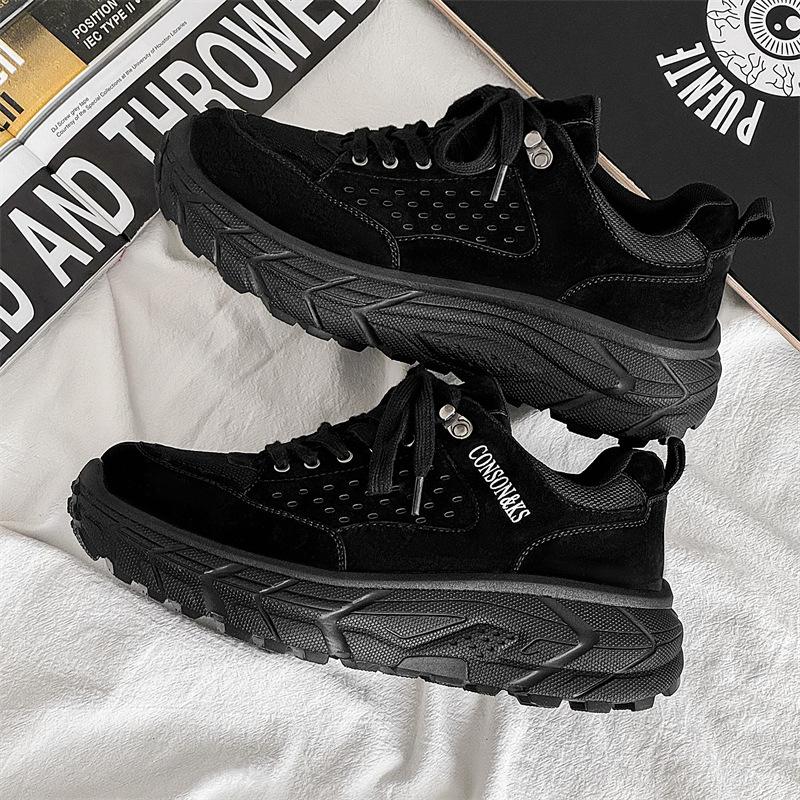 Обувь Мужские пустынные желтые кроссовки на платформе Мужская трендовая обувь Super Fire Кроссовки для походов