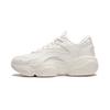 Li Ning Honey Versatile Thick Sole Height Increasing Non-Slip Wear-Resistant Low-Top Casual Shoes Women Sneaker White AGCU252-1