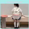 Childrens Nylon Toddler Backpack With Simple Color Design For School And Playtime
