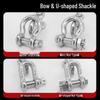 High-Strength U-Shaped Lifting Shackle
