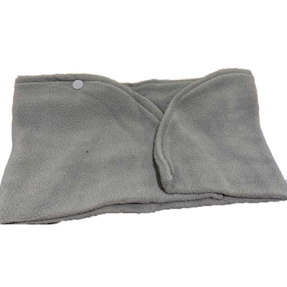 Multifunctional Fleece Neck Scarf Solid Color Plush Neck Cover Sweet Plush Neck Protector Winter