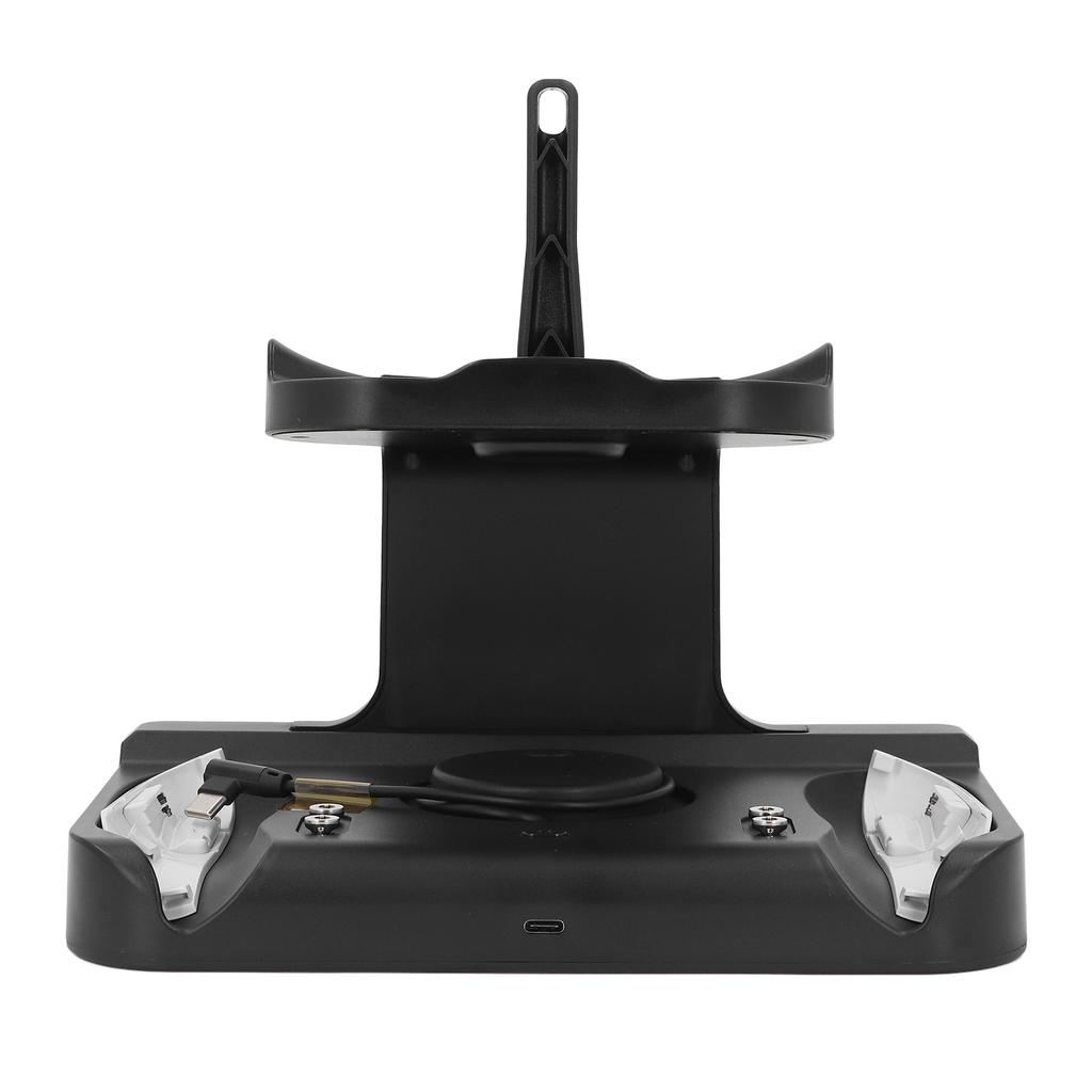 Зарядная станция для VR-контроллеров с RGB-подсветкой, станция зарядки контроллеров VR-шлема с 2 перезаряжаемыми аккумуляторами