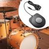 Электронная педаль сустейна для барабанов Черный Модули тона Многофункциональный Прочный Аксессуары для музыкальных инструментов