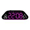Large Screen LED Alarm Clock Humidity Display Electronic Clock Digital Clock  Office Use