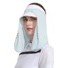 UPF50+ Bucket Cap Neck Cover Scarves Mask New Ice Silk Scarf  Summer
