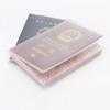 1-6PCS Passport Protective Cover Transparent Frosted, PVC Material Waterproof Document Case