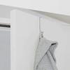 5Pcs 100x48mm Adjustable Over The Door Hook Iron Door Hook Simple Door Hanger  Towels