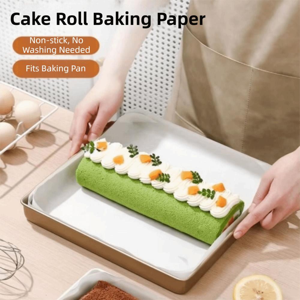 50Pcs Heat-resistant Non Stick Paper High-temperature Resistant Baking Oilcloth  Air Fryer
