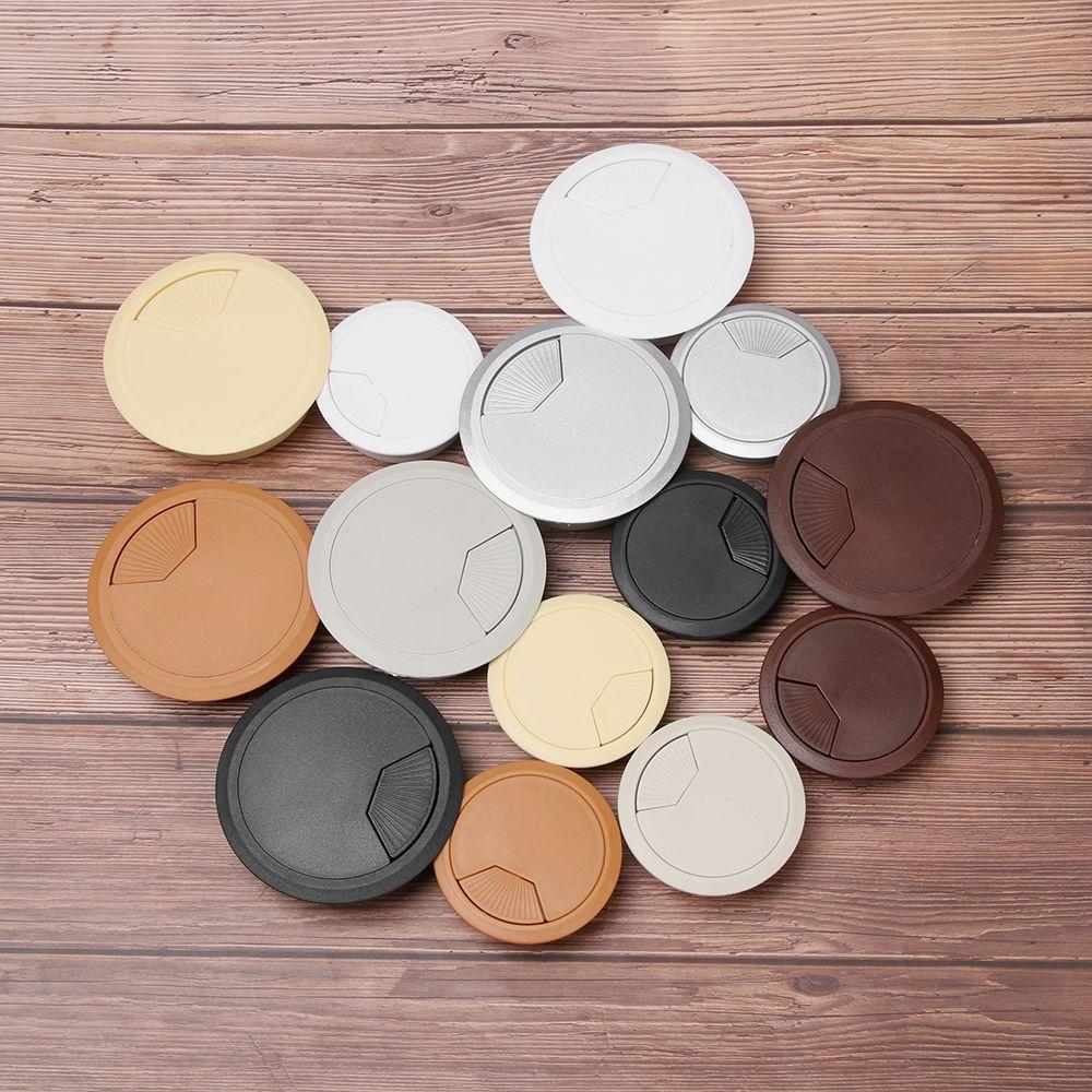 Buckle Line Cable Clamp Office Line Box Desk Table Cable Fastener Computer Grommet Wire Hole Cover