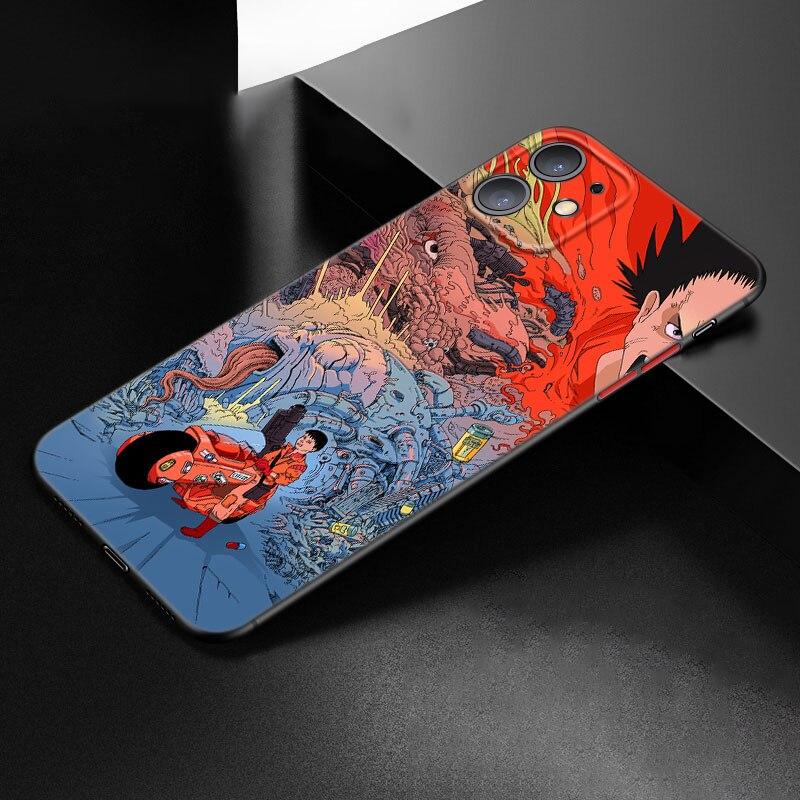 Чехол Akira 1988 для Apple iPhone 12 13 Mini 11 Pro Max XR X XS MAX 8 7 6S 6 Plus SE 5S 5 2020, мягкий черный чехол из ТПУ