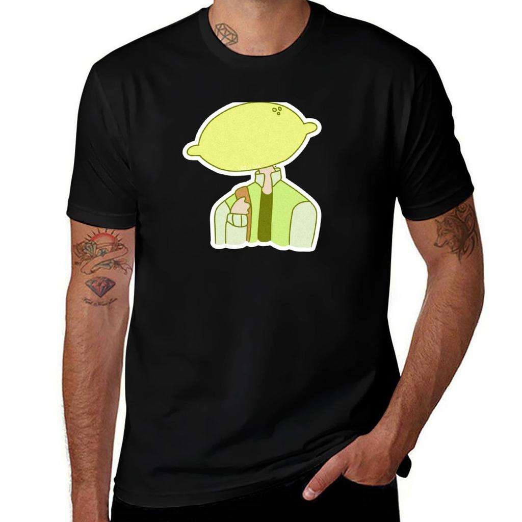 Lemon Boy Tshirt Casual Soft Cotton Short Sleeve Tee Tshirt