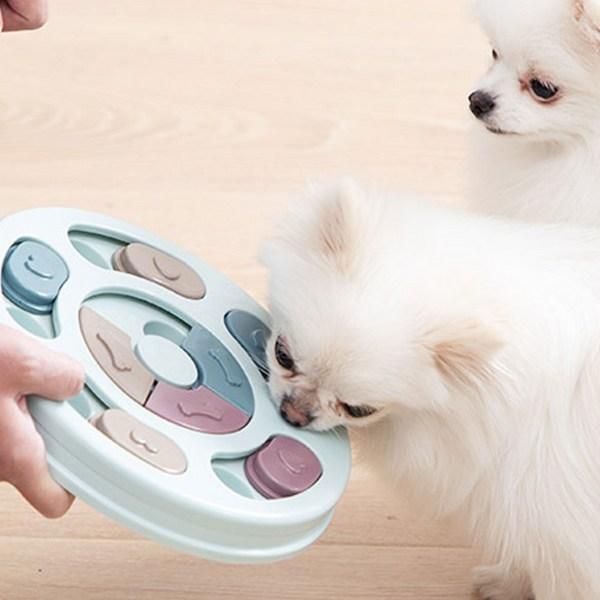 Игрушка для собак Shushu Pet, пазл, 1 шт., розовый