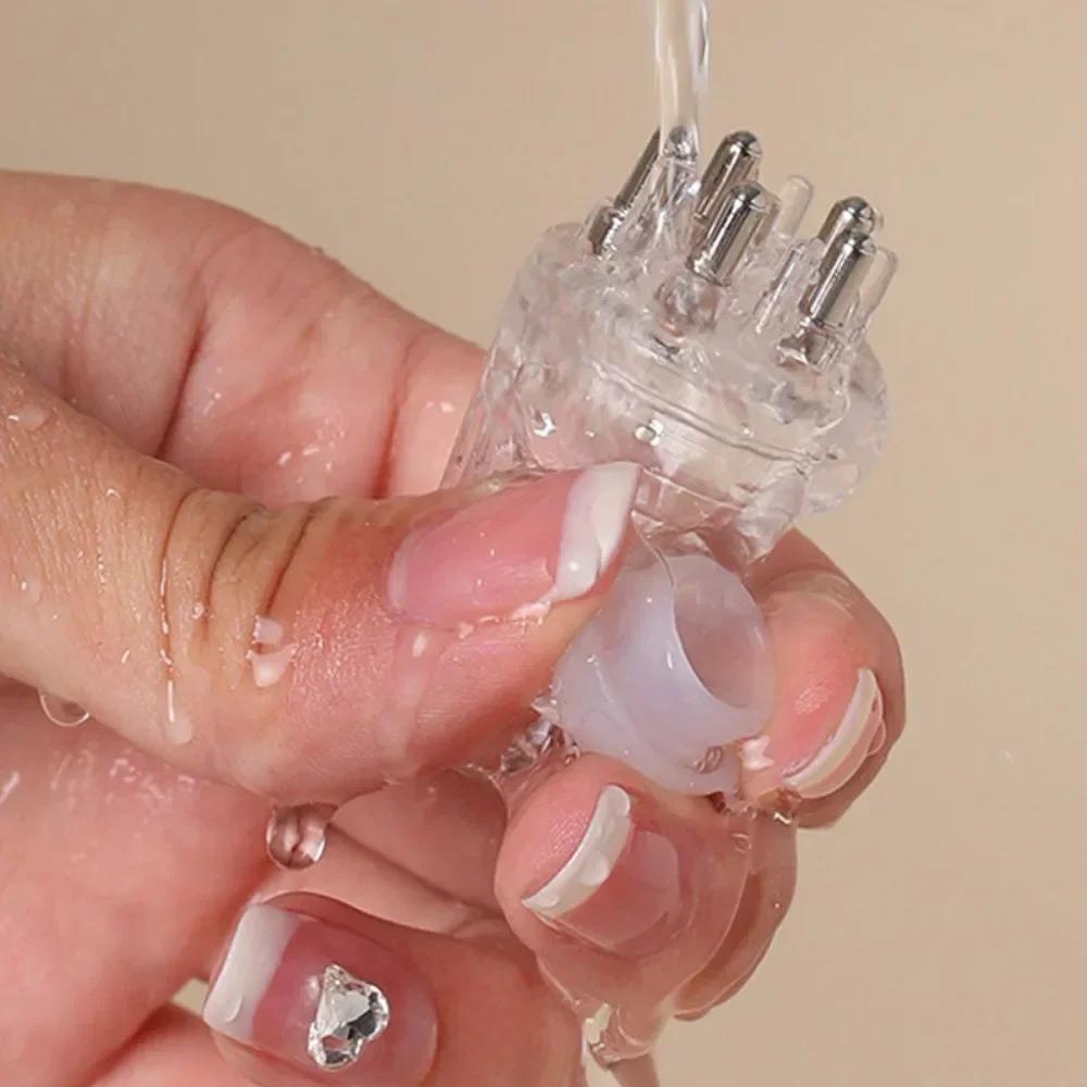 1pc Scalp Applicator Liquid Comb Portable Mini Massage Combs Essential Oil Fluid Guiding Massager Anti Hair Loss Head Care Tools