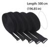 Free Cut Length Hook Loop Straps Reusable Cable Ties Fastener Self Adhesive Straps  Securing Strap