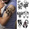 Waterproof Tattoo Sticker, Totem Character Tattoo Sticker Tattoo