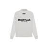Fear of God Essentials SS22 Relaxed Mockneck Fleece-Lined Sweatshirt Men Tops Light-Oatmeal FOG-SS22-603