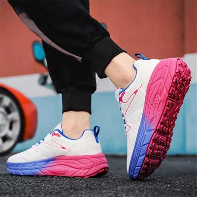 Номер 37 Нескользящая подошва Женская необычная обувь Повседневные кроссовки на плоской подошве Ботинки Спортивные Ретро Из Китая Tenisfeminino