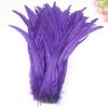 50 шт./лот Перья петуха Карнавальные перья для украшения 25-40 см и аксессуары для стола Шитье Платье из куриных перьев