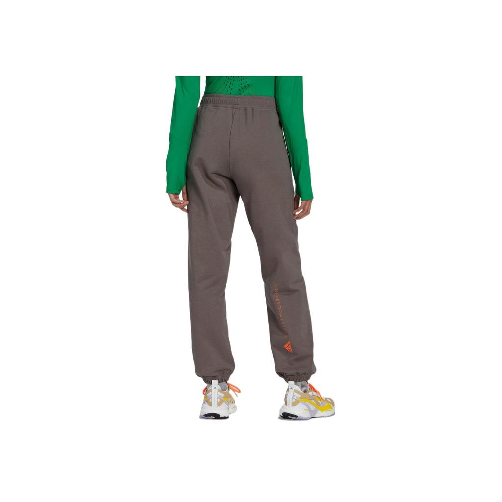 adidas By Stella McCartney Брюки-джоггеры с эластичной резинкой на талии и принтом унисекс Stella McCartney Коричневые IB5909