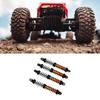 4pcs RC Car Shock Absorber Alloy 100mm Double Springs Shock Damper for 1/10 RC Crawler Off Road Car