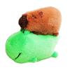 Cute Toy Simulation Capybara Pendant Cartoon Capybara Fluffty Animal Doll  Birthday Gift
