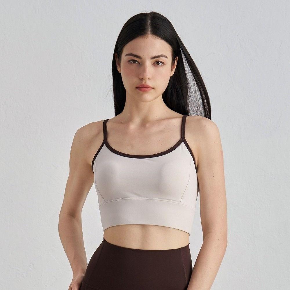 Breathable Yoga Underwear Splicing Design Fitness Bra Beautiful Back Sports Bra Gym