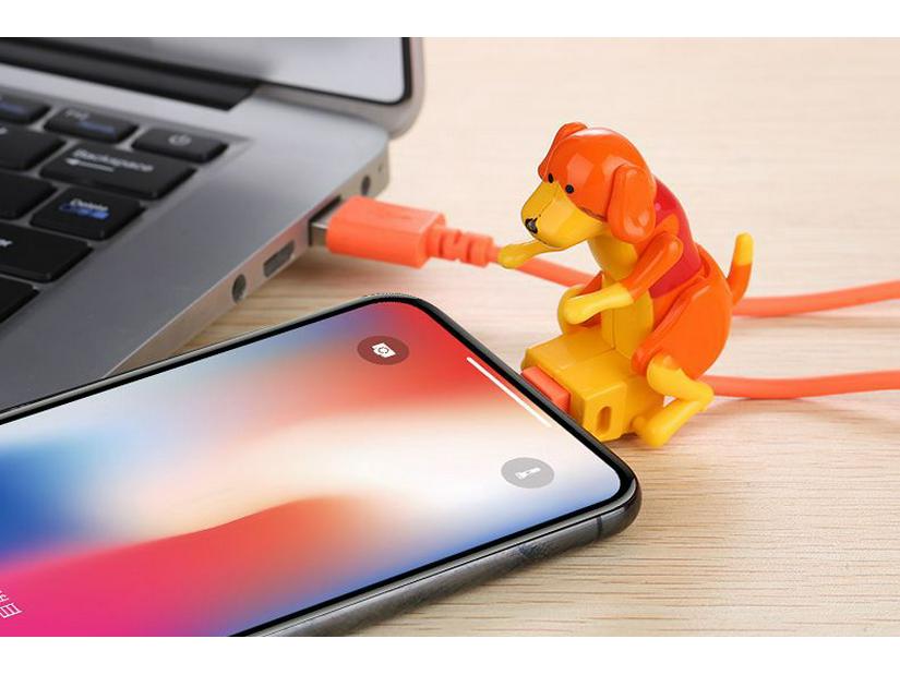 Креативный спортивный кабель для зарядки щенка Rogue Dog для мобильных телефонов