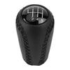 Qiilu Car Gear Stick Shift Knob Gear Shifter Knob Head 6 Speed Anti-Slip Corrosion
