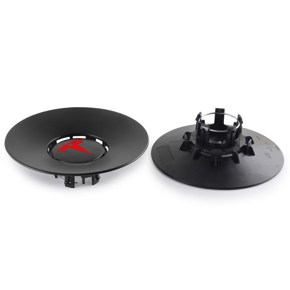 AAAIR1 4pcs 20 Inch Auto Styling For Tesla Model Y Car Wheel Center Hub Cap Badge Cover Tire Center Hubcaps Covers Decor Accessories