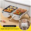 Portable Folding Charcoal Barbecue Grill for Outdoor and Garden Use